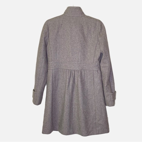J. Crew Lady Day Wool Blend Coat in Oatmeal Size 4 - Picture 11 of 12